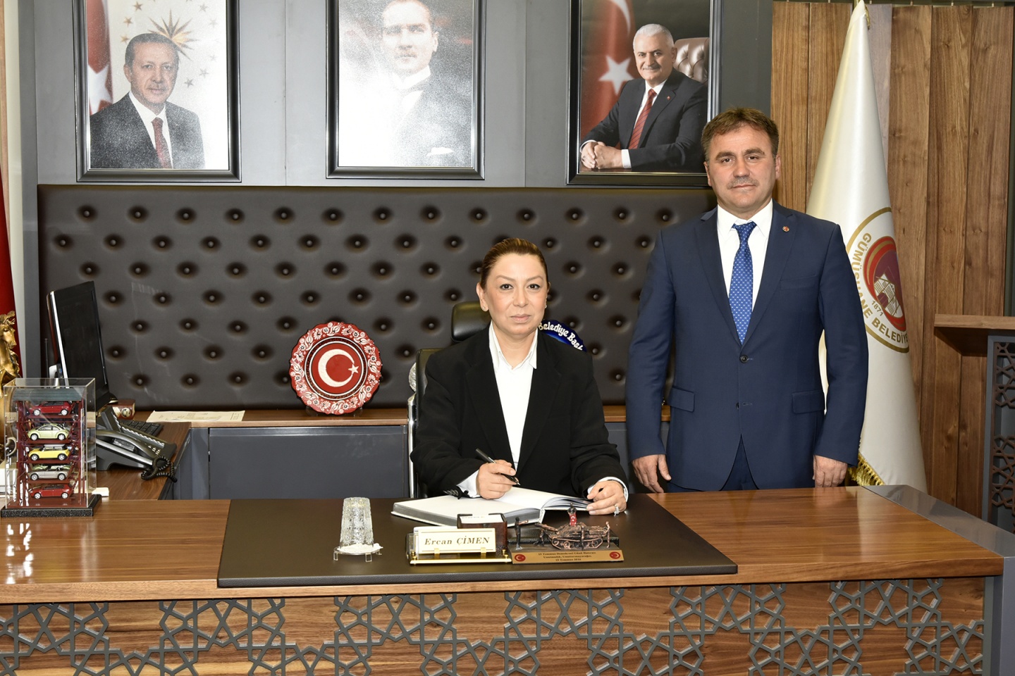 Çalık'tan Başkan Çimen'e ziyaret 4