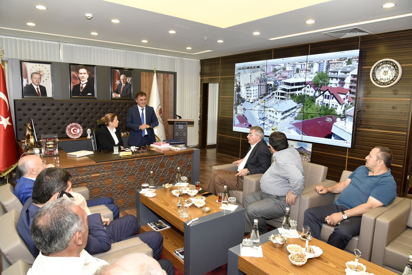 Çalık'tan Başkan Çimen'e ziyaret 6