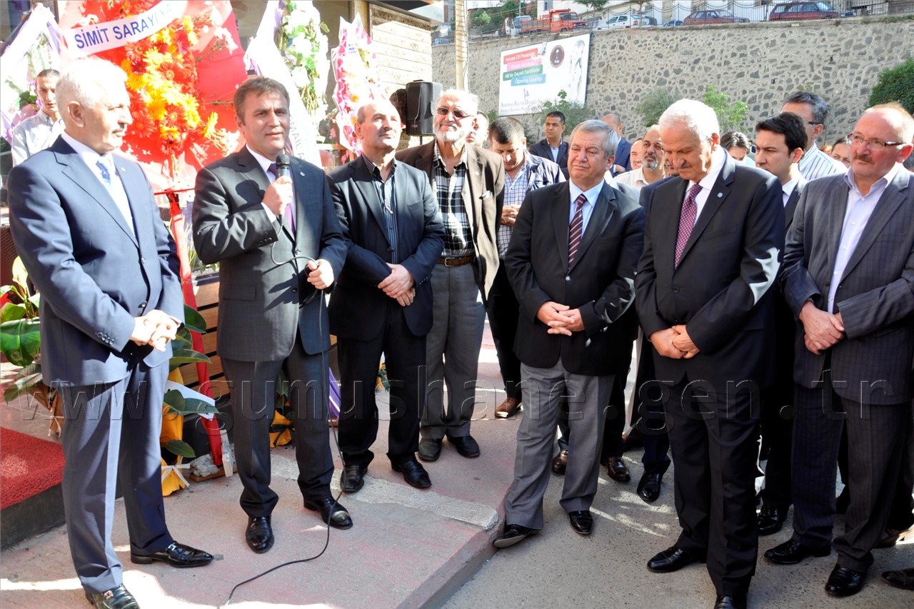 Gümüşhane’de Simit Sarayı Açılışı Yapıldı 1