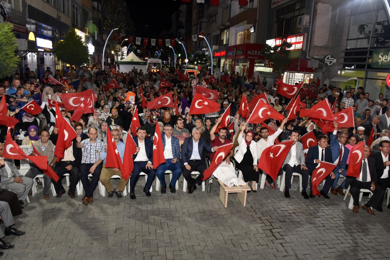 Gümüşhane’de Demokrasi Nöbeti 23.gününde 23