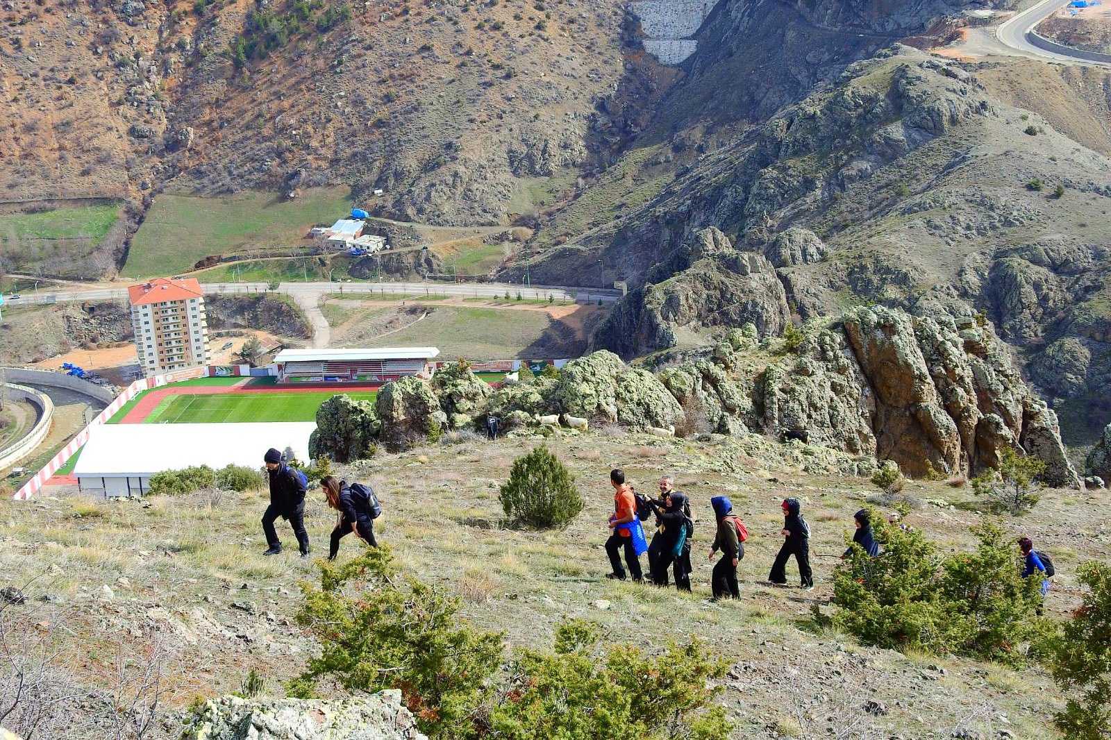 Gümüşhane’de bahara merhaba yürüyüşü 12