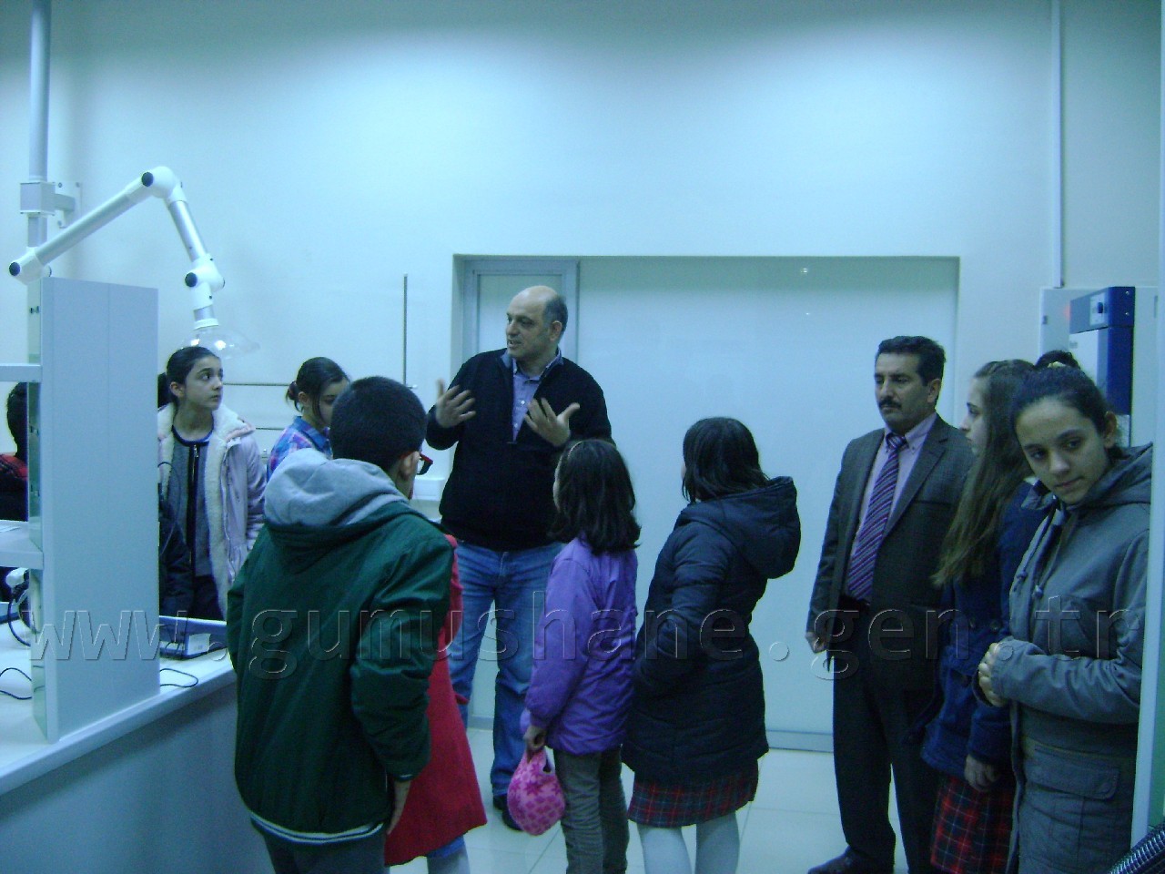 Bilim ve Sanat Merkezi Öğrencileri Gümüşhane Üniversitesi Merkez Laboratuvarı’nda 1