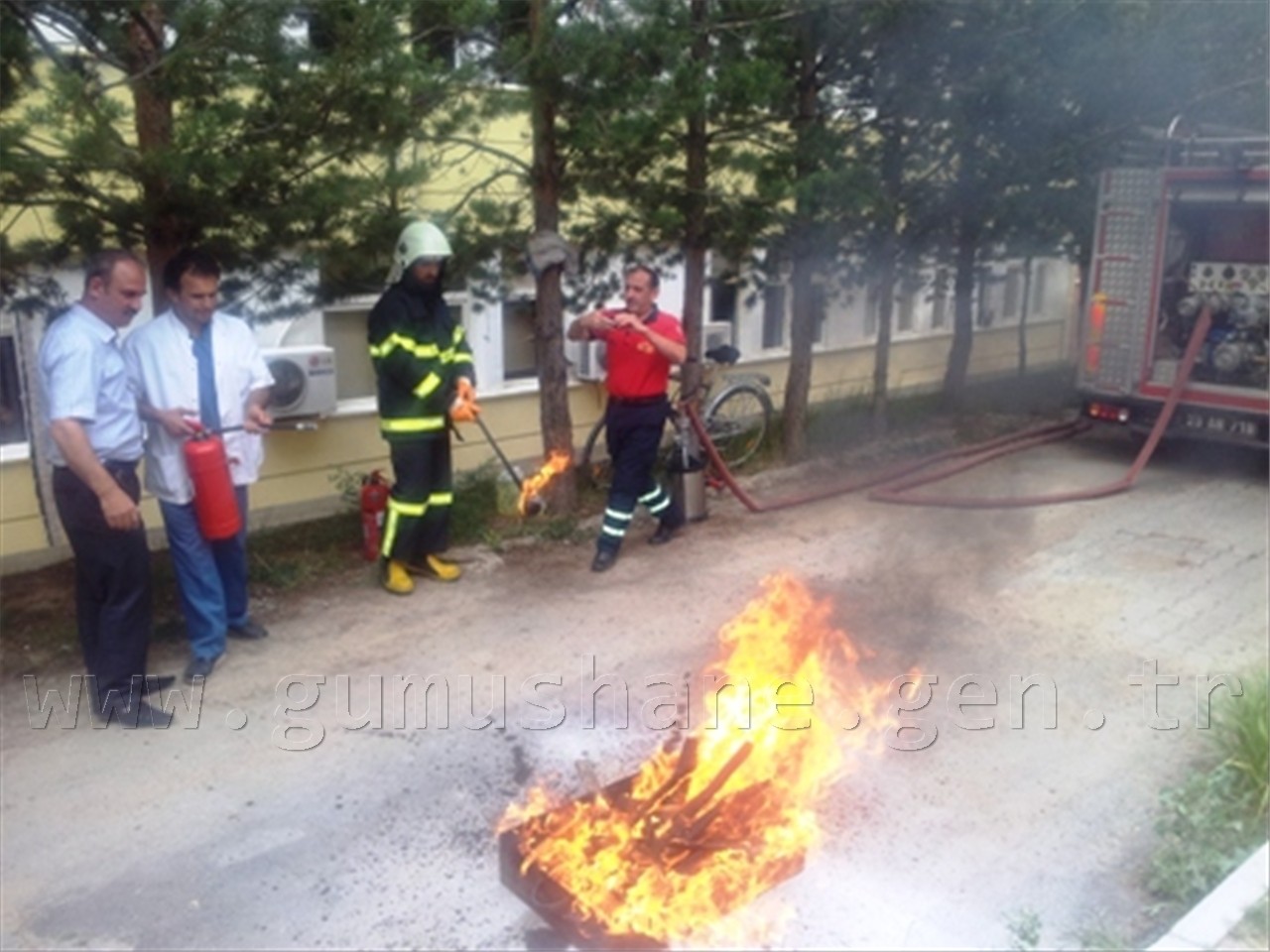 Hastane Personeline Yangın Eğitimi 2