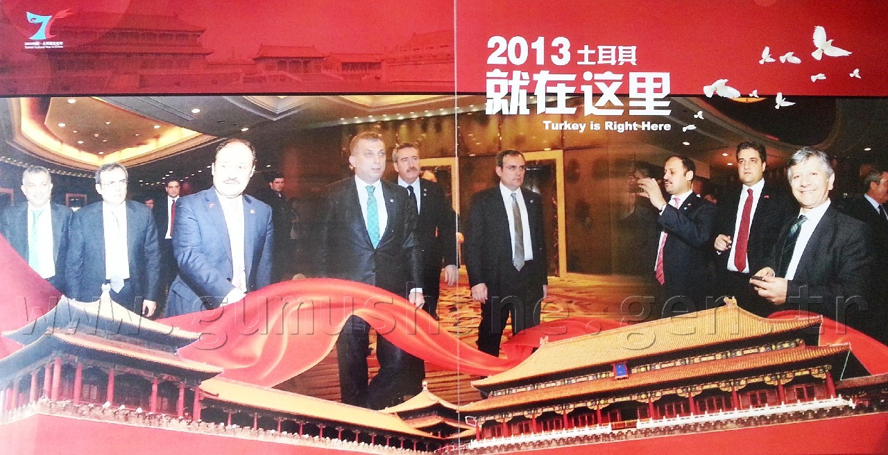 Aydın Çin'de Ülkemizi ve Gümüşhane'yi Tanıttı 1