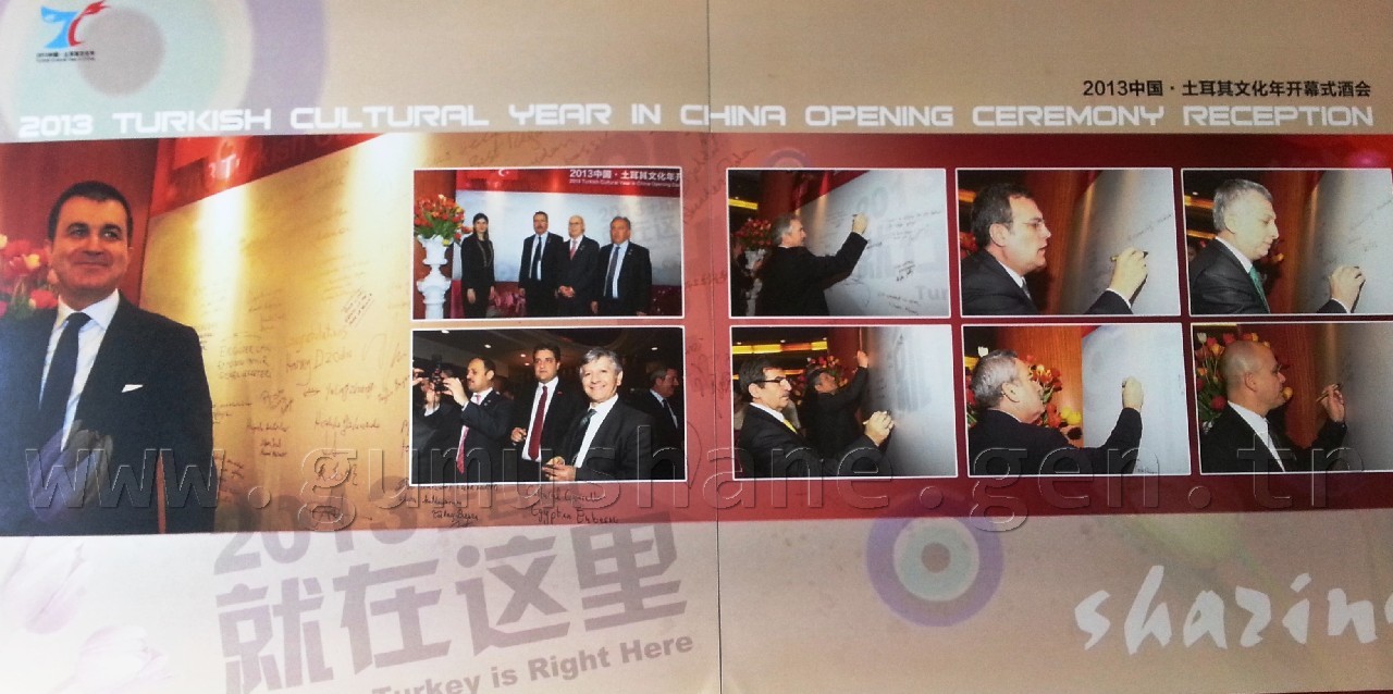 Aydın Çin'de Ülkemizi ve Gümüşhane'yi Tanıttı 2