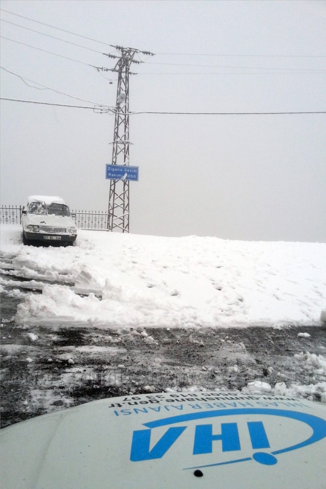 Zigana Dağında Kar Sürprizi 4