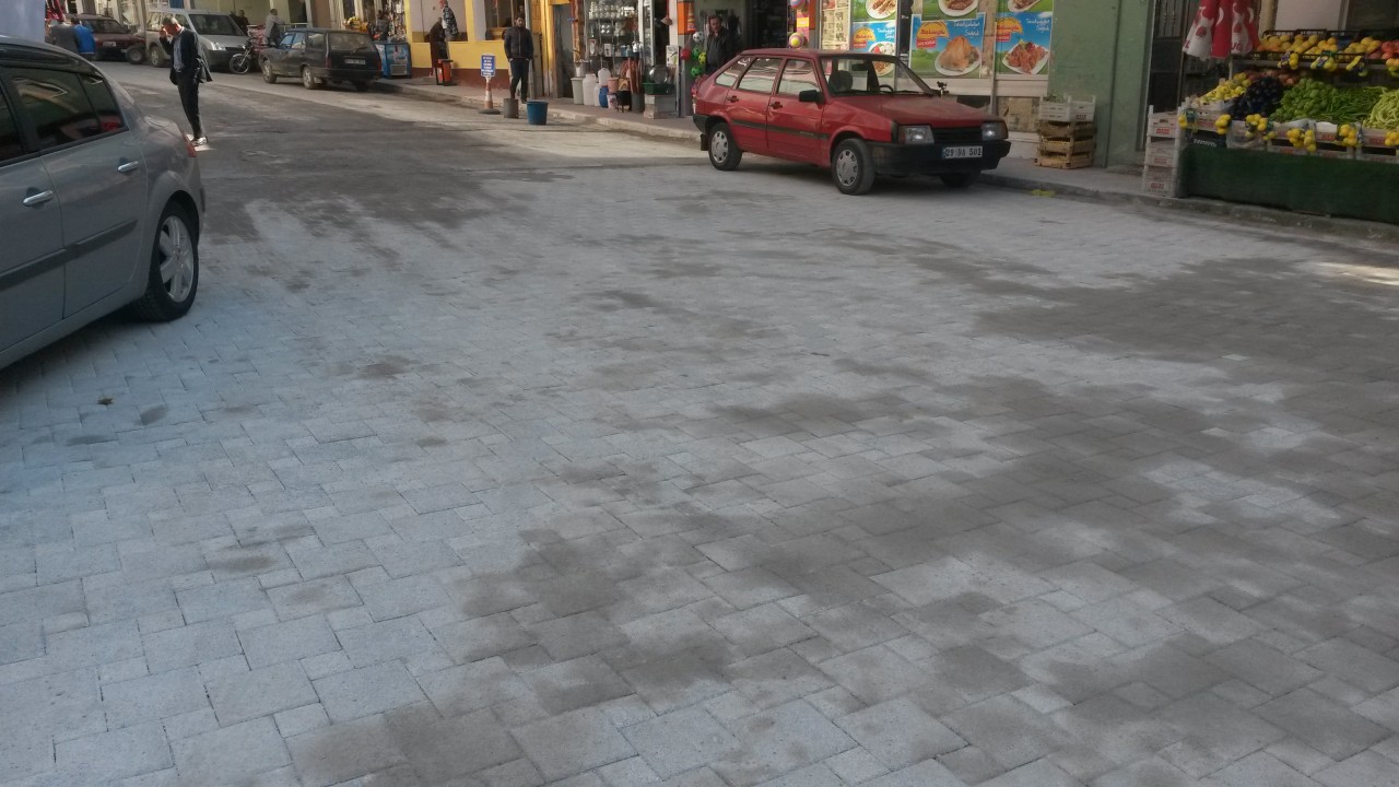 Torul'da Caddeler Yenileniyor 1