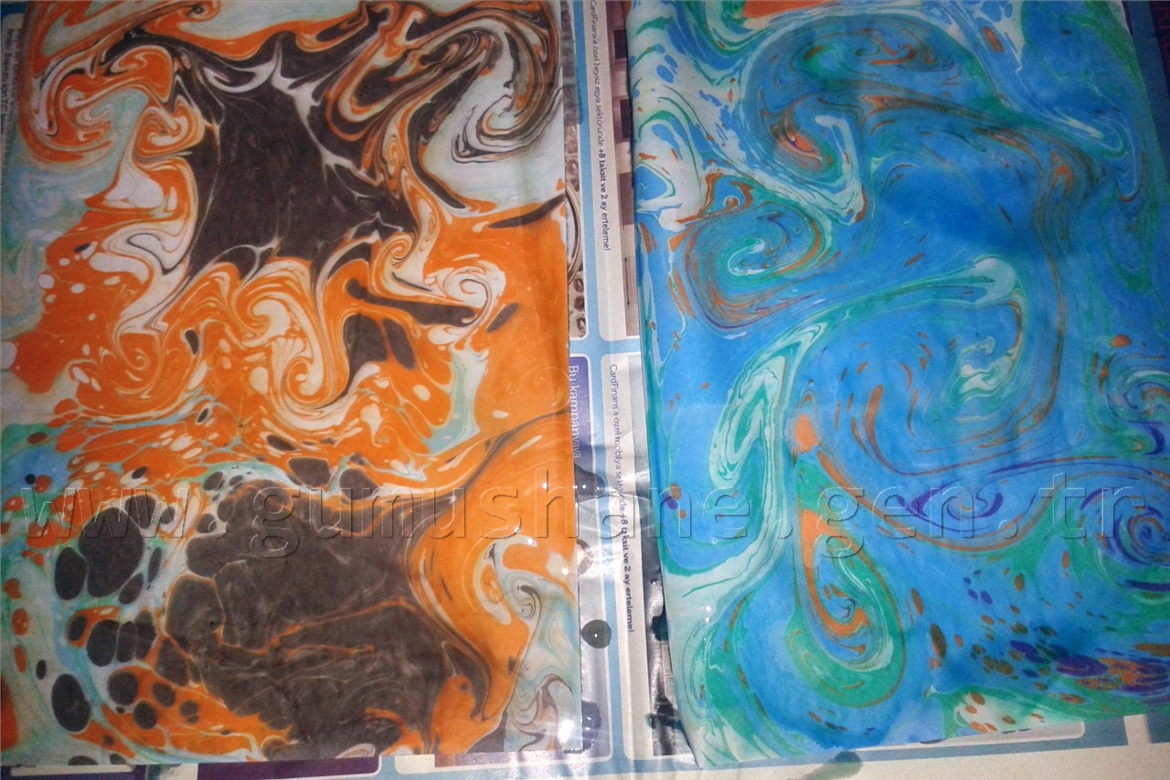 Çocuklar yerli malı haftasında EBRU yaptı 8