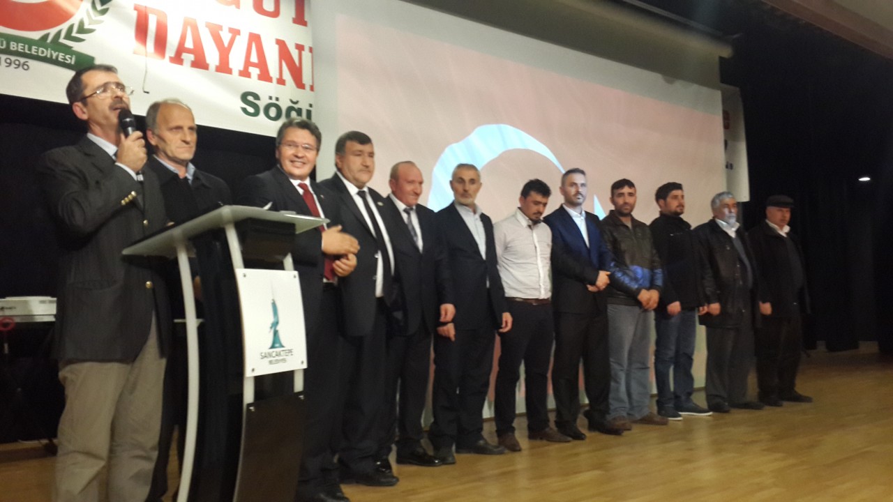 Milletvekili Üstün Söğütlü Beldesi dostluk ve dayanışma gecesine katıldı 2