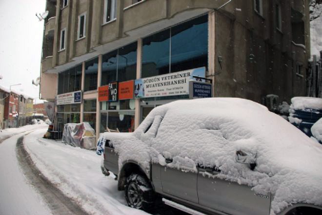 Kürtün’de kar felaketi 8