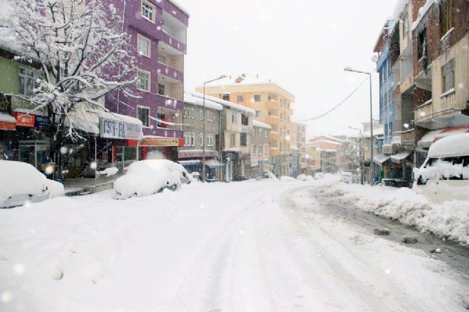 Kürtün’de kar felaketi 17