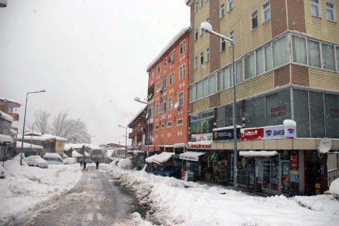 Kürtün’de kar felaketi 12