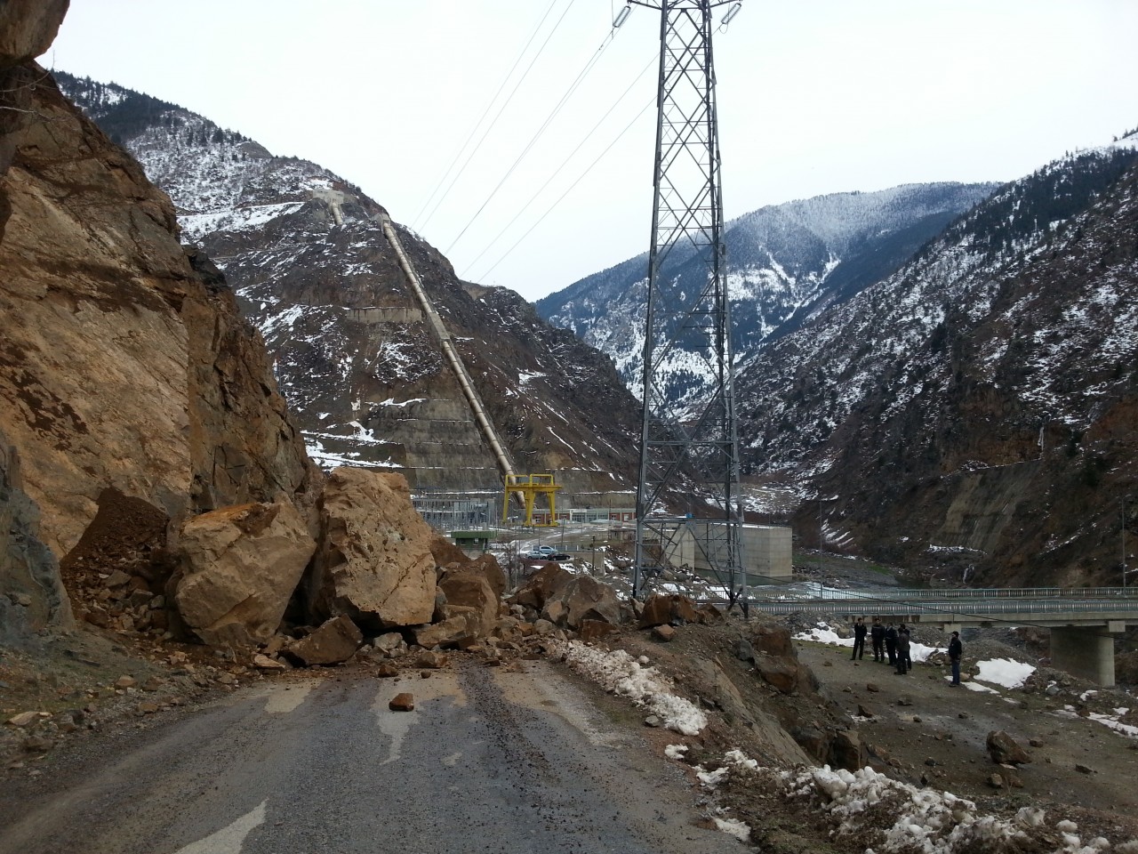 Torul HES’te heyelan 2