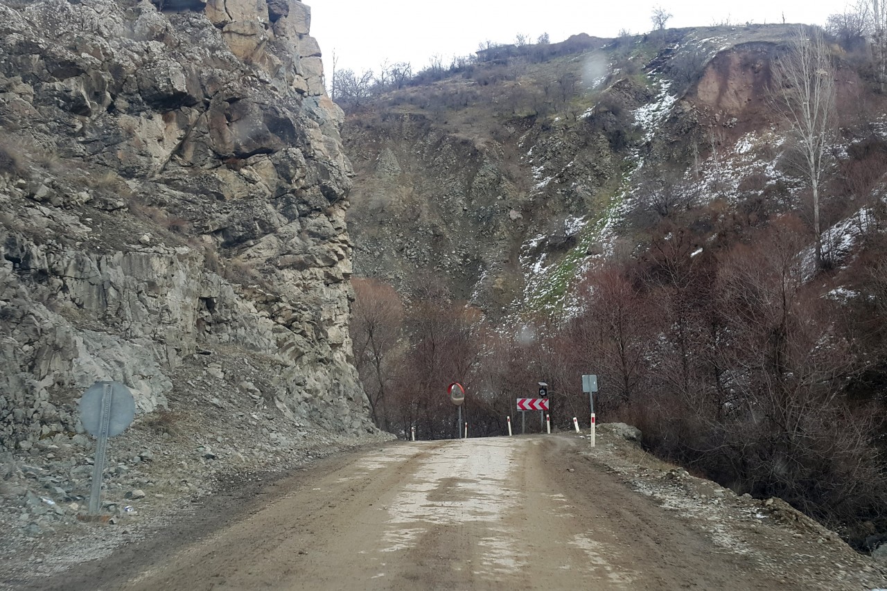Aynalı virajda tünel çalışması başladı 3