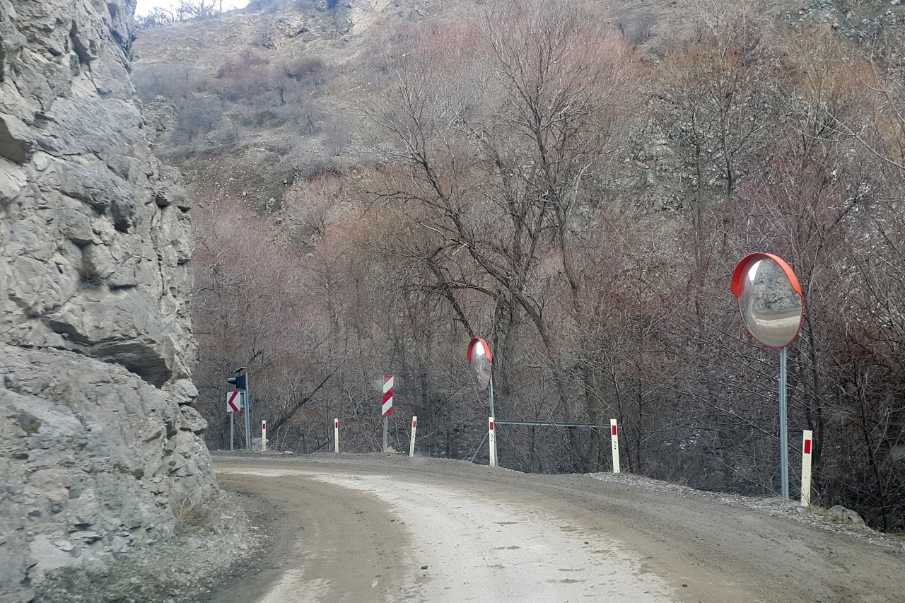 Aynalı virajda tünel çalışması başladı 4