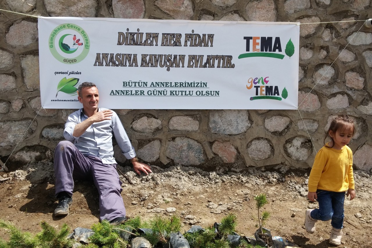 Gümüşhane’de anneler için 2016 fidan 7