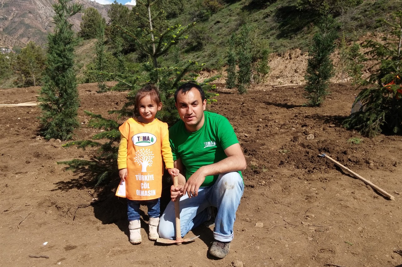 Gümüşhane’de anneler için 2016 fidan 13