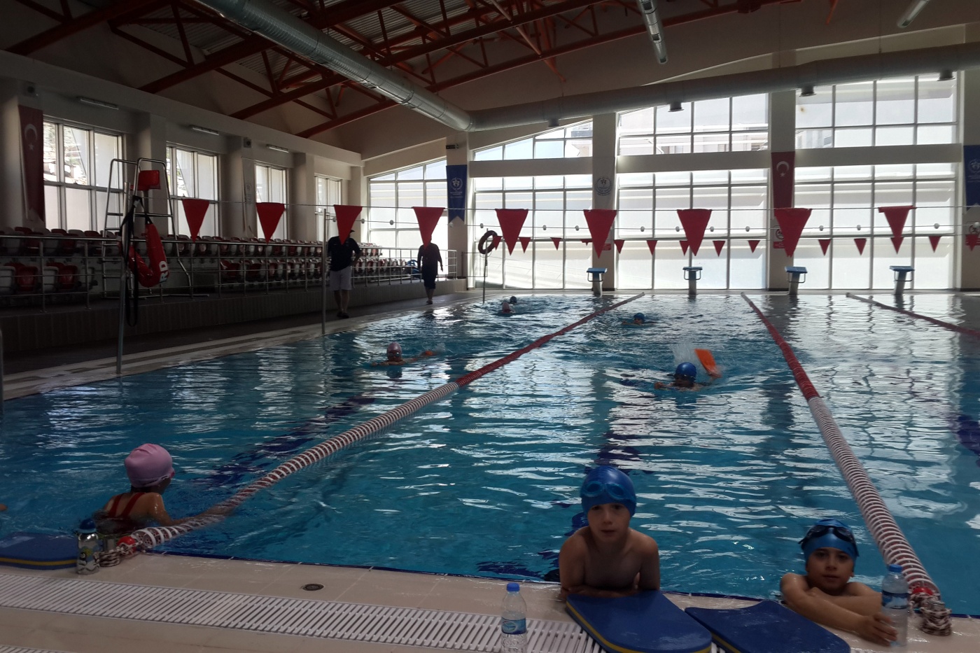 Gümüşhaneli yüzmeyi sevdi 2