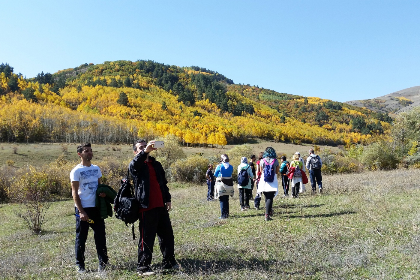 Gümüşhaneli dağcılardan Güzyurdu köyüne ‘güz’ yürüyüşü 3