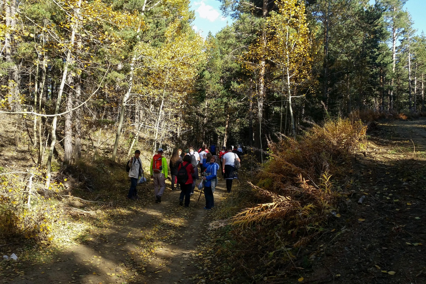 Gümüşhaneli dağcılardan Güzyurdu köyüne ‘güz’ yürüyüşü 11
