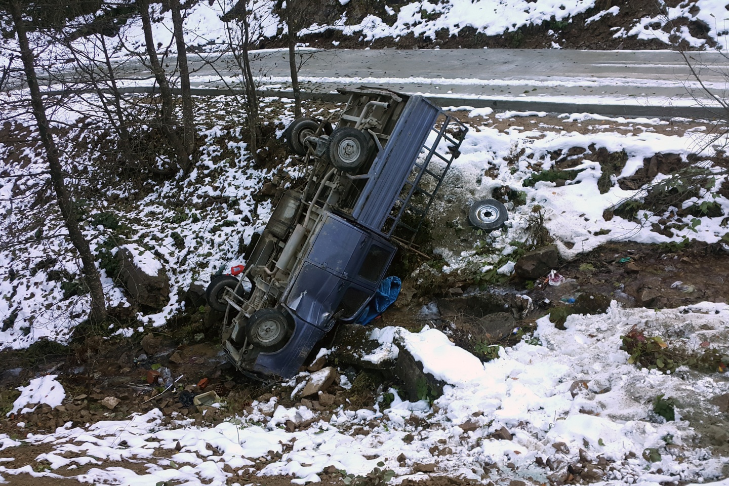 Kürtün’de 2 kaza, 4 yaralı 6