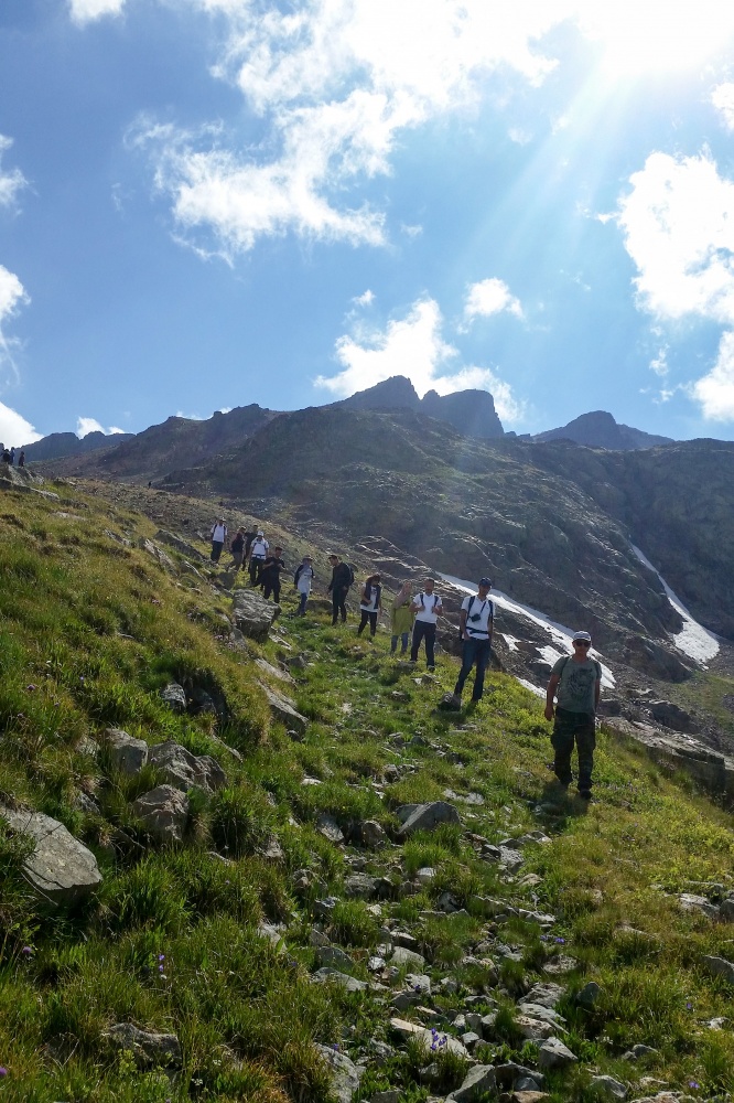 Gümüşhaneli dağcılardan Artabel yürüyüşü 12