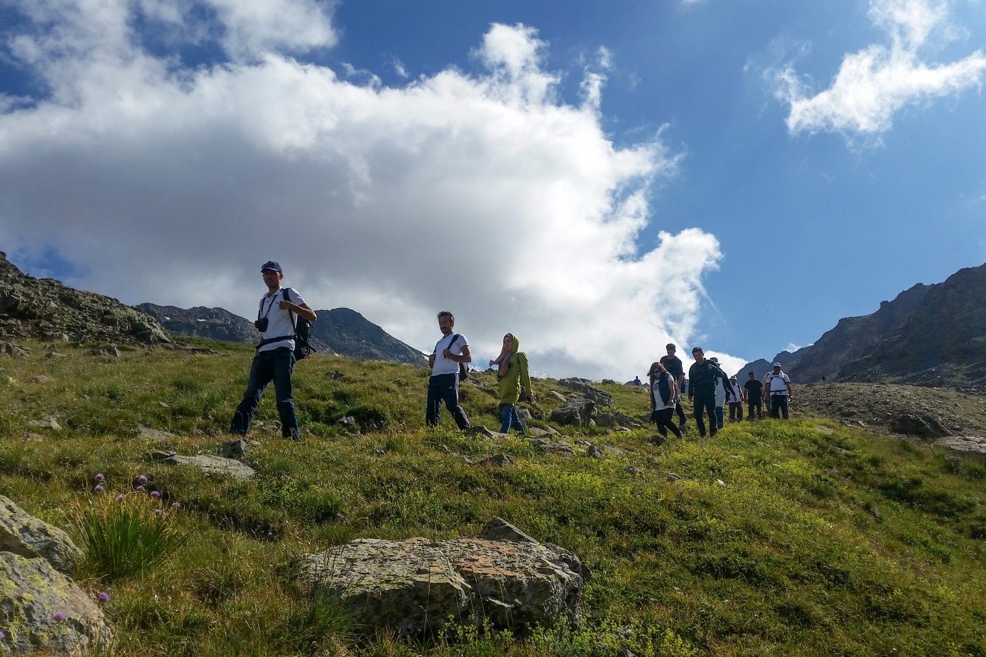 Gümüşhaneli dağcılardan Artabel yürüyüşü 5