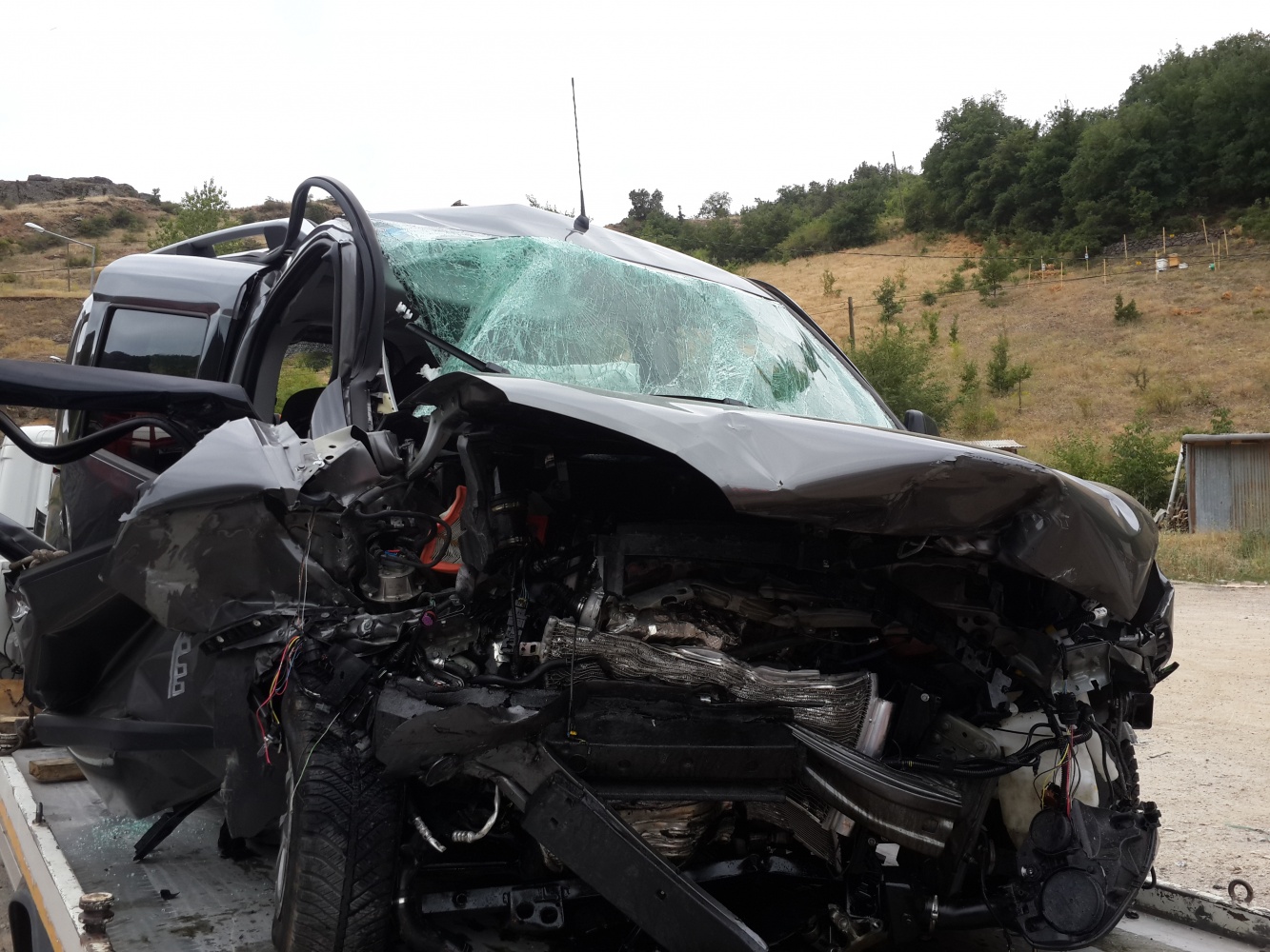 Gümüşhane’de trafik kazası: 1 ölü, 4 yaralı 19