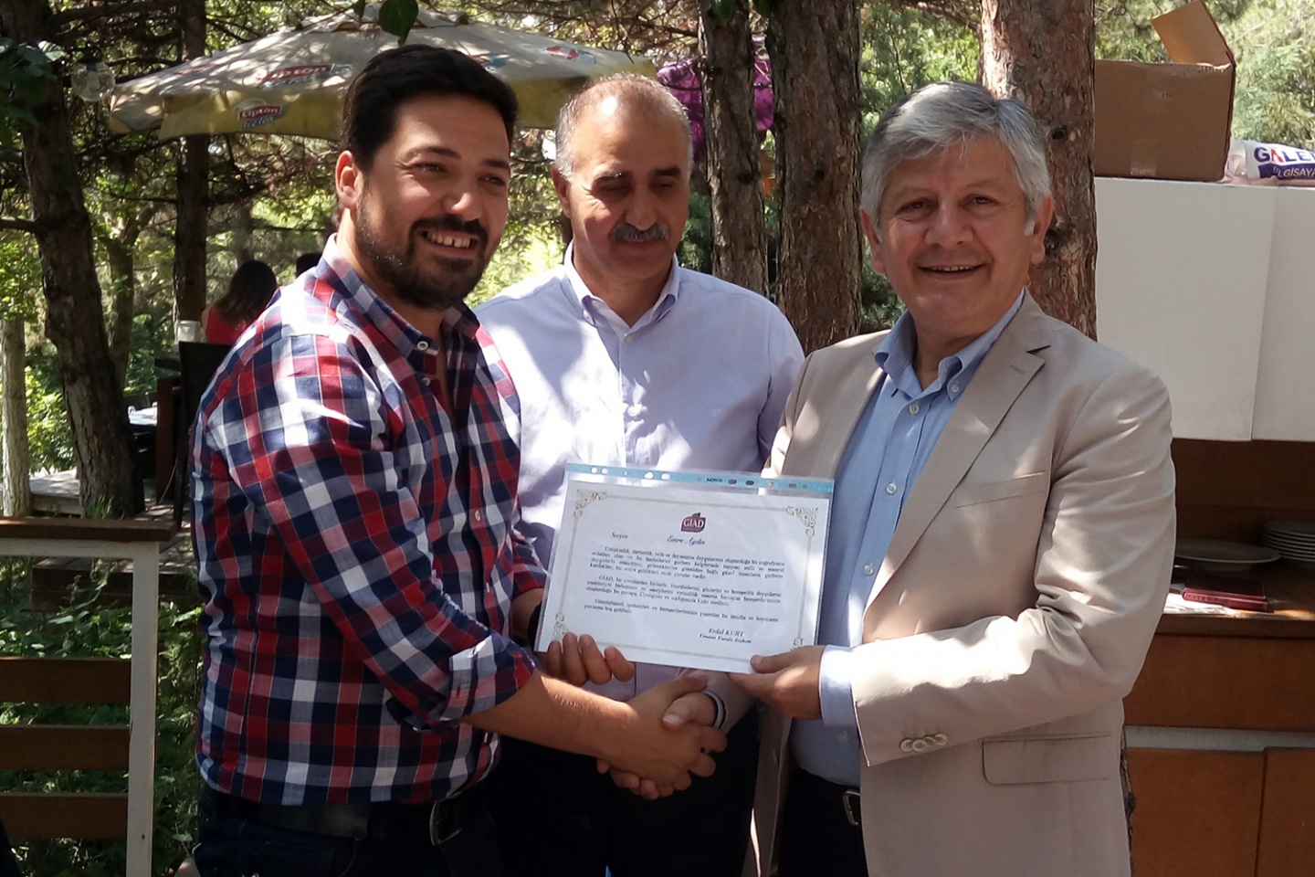 GİAD, Kemalettin Aydın ve Mahmut Sami Mallı’yı ağırladı 8