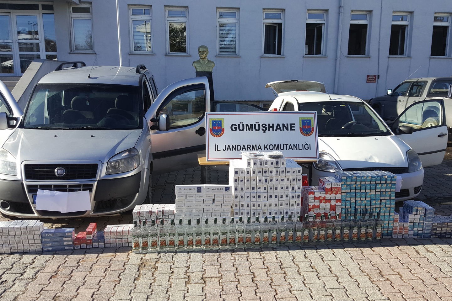 Kelkit Jandarma ekiplerinden kaçakçılara ağır darbe 2