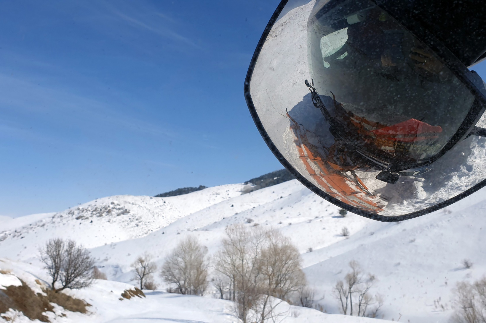 Gümüşhane’de kapanan köy yolları bu kez hayvanlar için açıldı 20