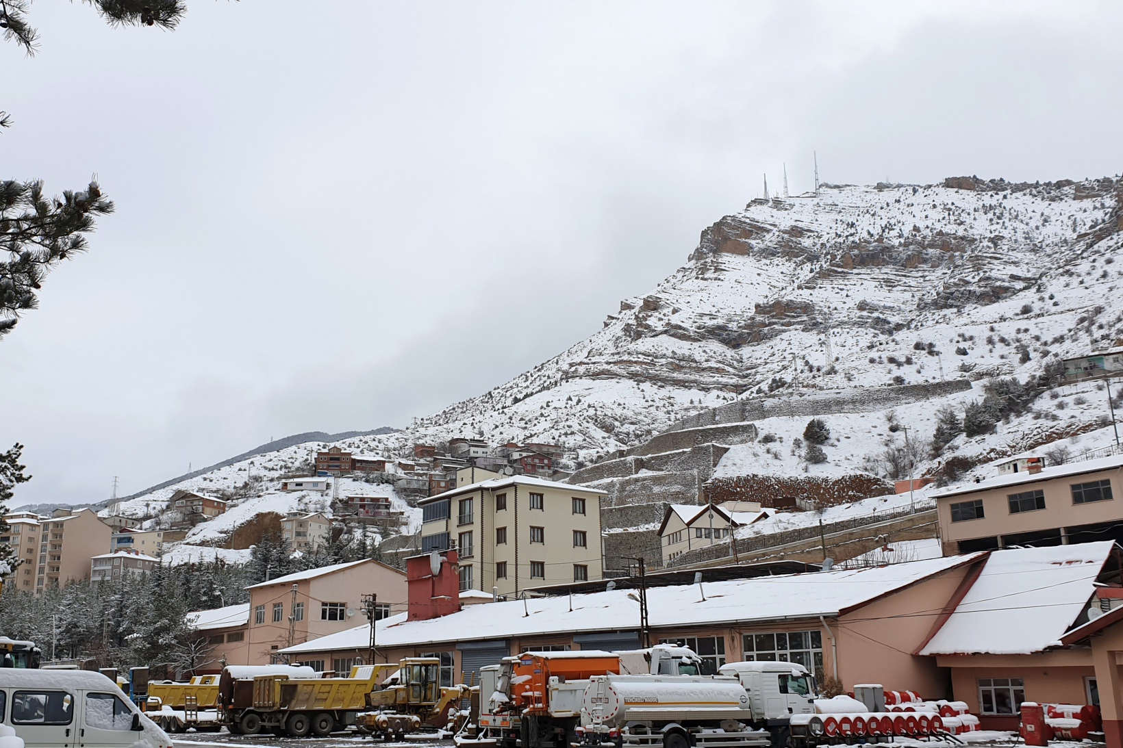 Gümüşhane’de kar yağışı 4