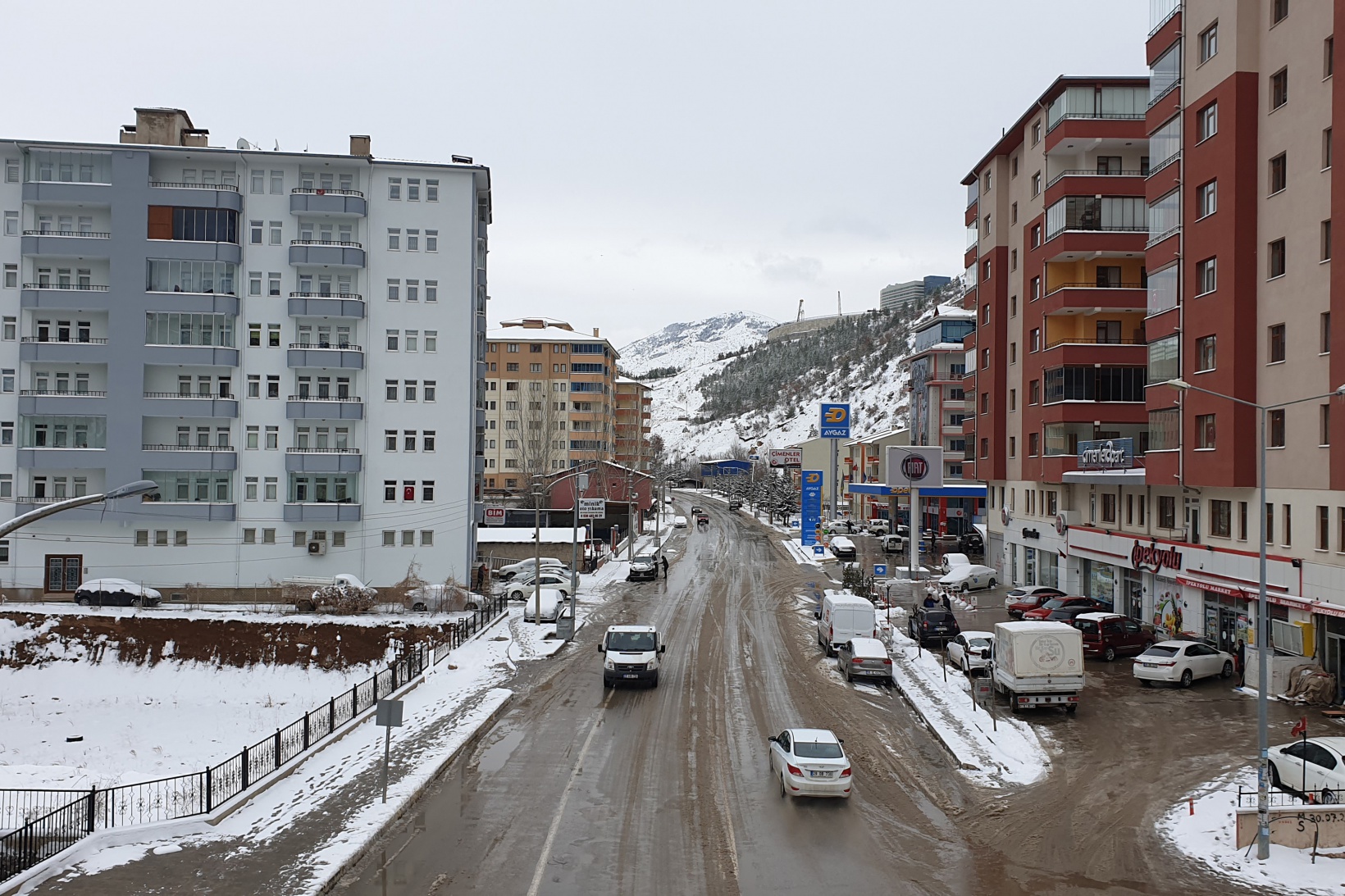 Gümüşhane’de kar yağışı 6