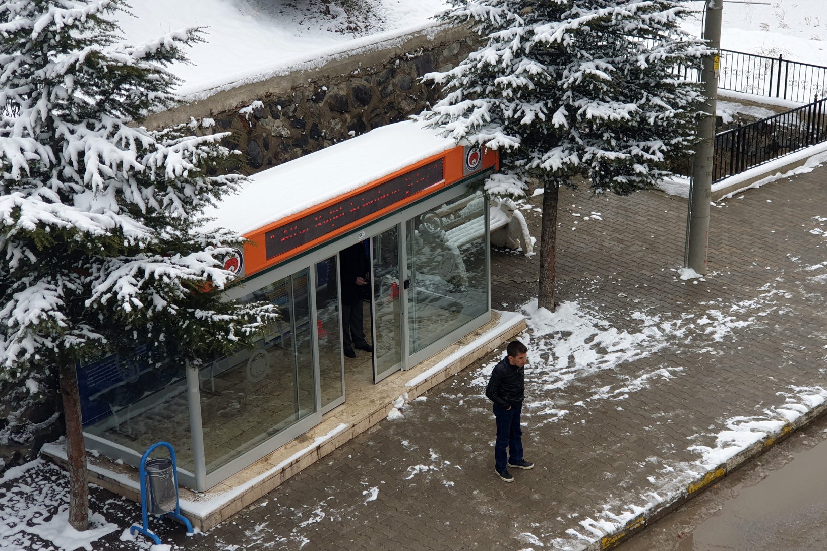 Gümüşhane’de kar yağışı 3