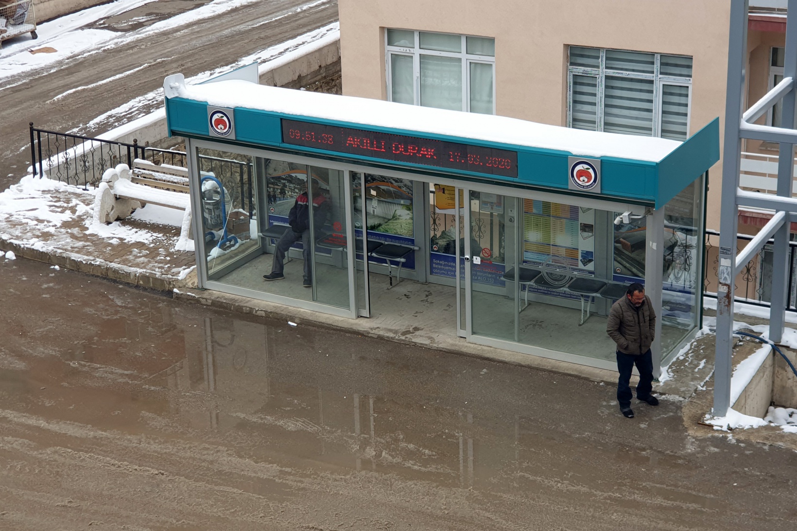 Gümüşhane’de kar yağışı 5