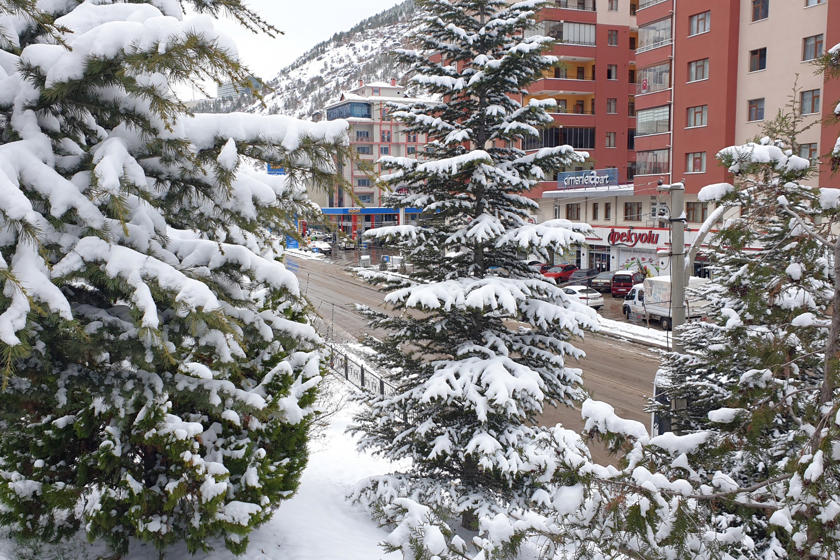 Gümüşhane’de kar yağışı 7