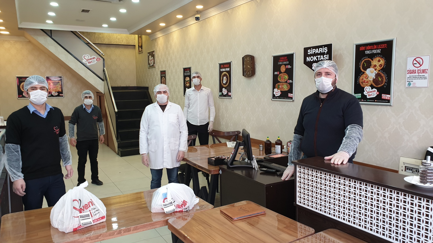 Hijyen için para üstünü kilitli poşette gönderiyorlar 3