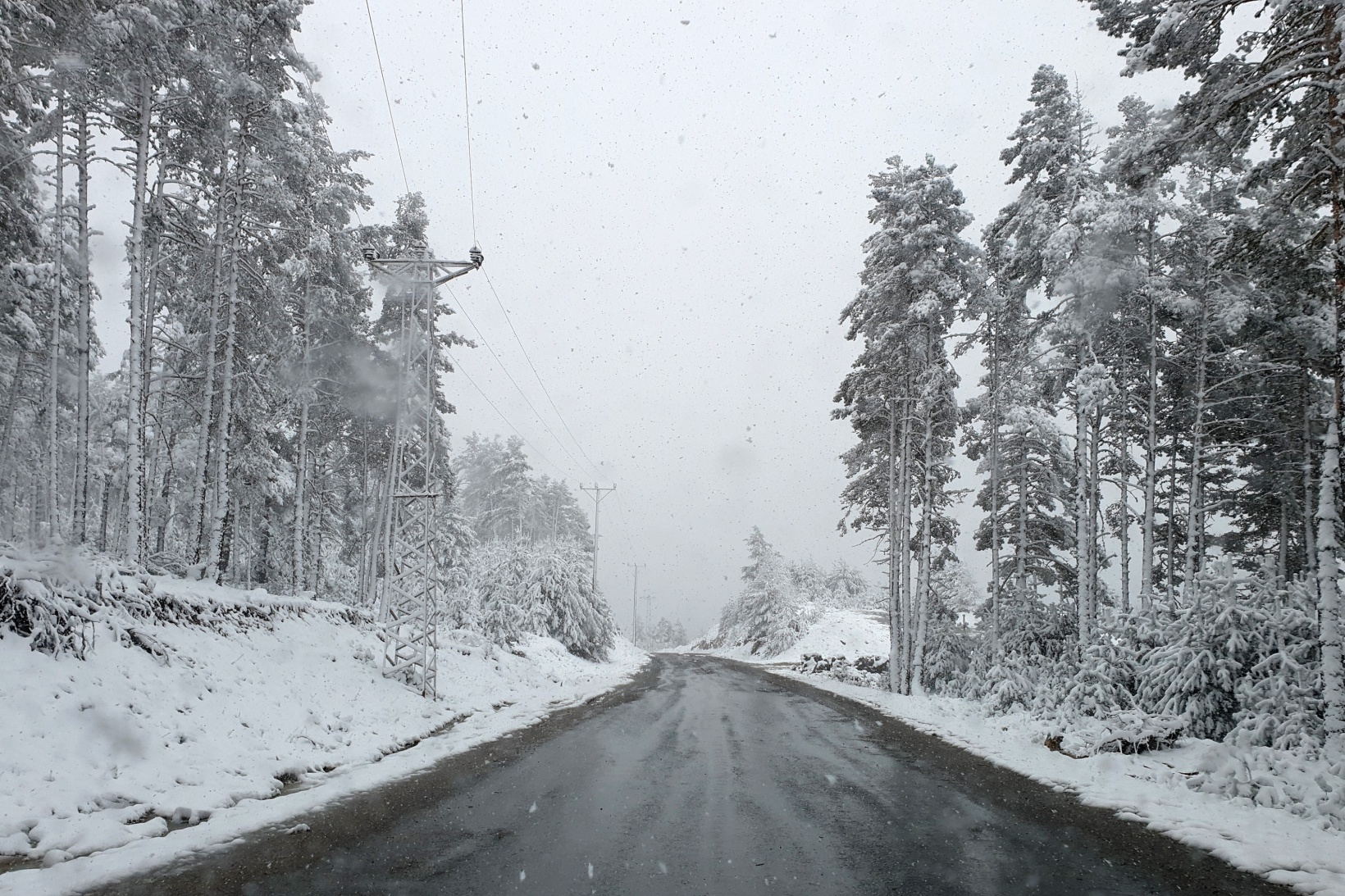 Gümüşhane’nin yükseklerinde kar yağışı etkili oluyor 9