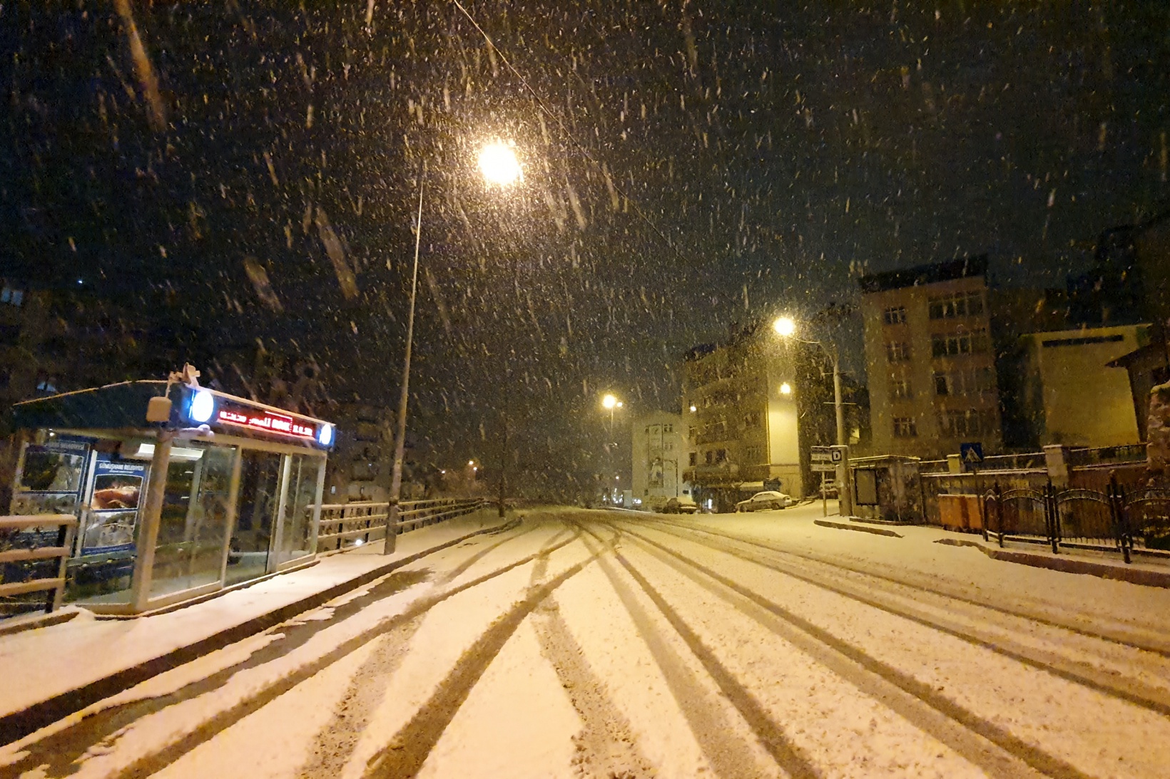 Zigana geçidinde kar yağışı etkili oluyor 18