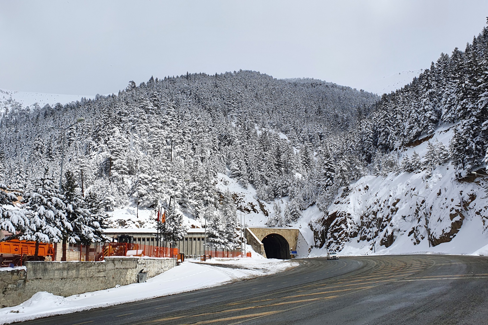 Zigana’da sezon tam bitti derken yeniden başladı 21