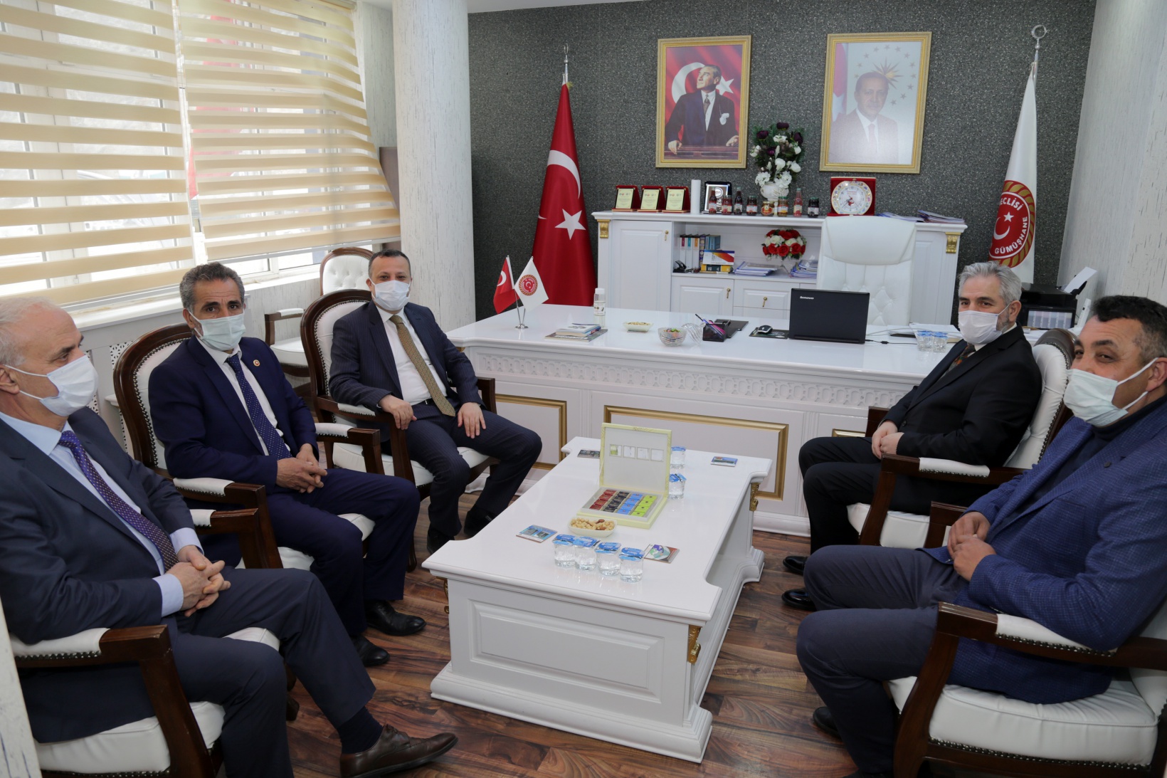 Vali Taşbilek’ten Başkan Erdoğdu’ya hayırlı olsun ziyareti 2