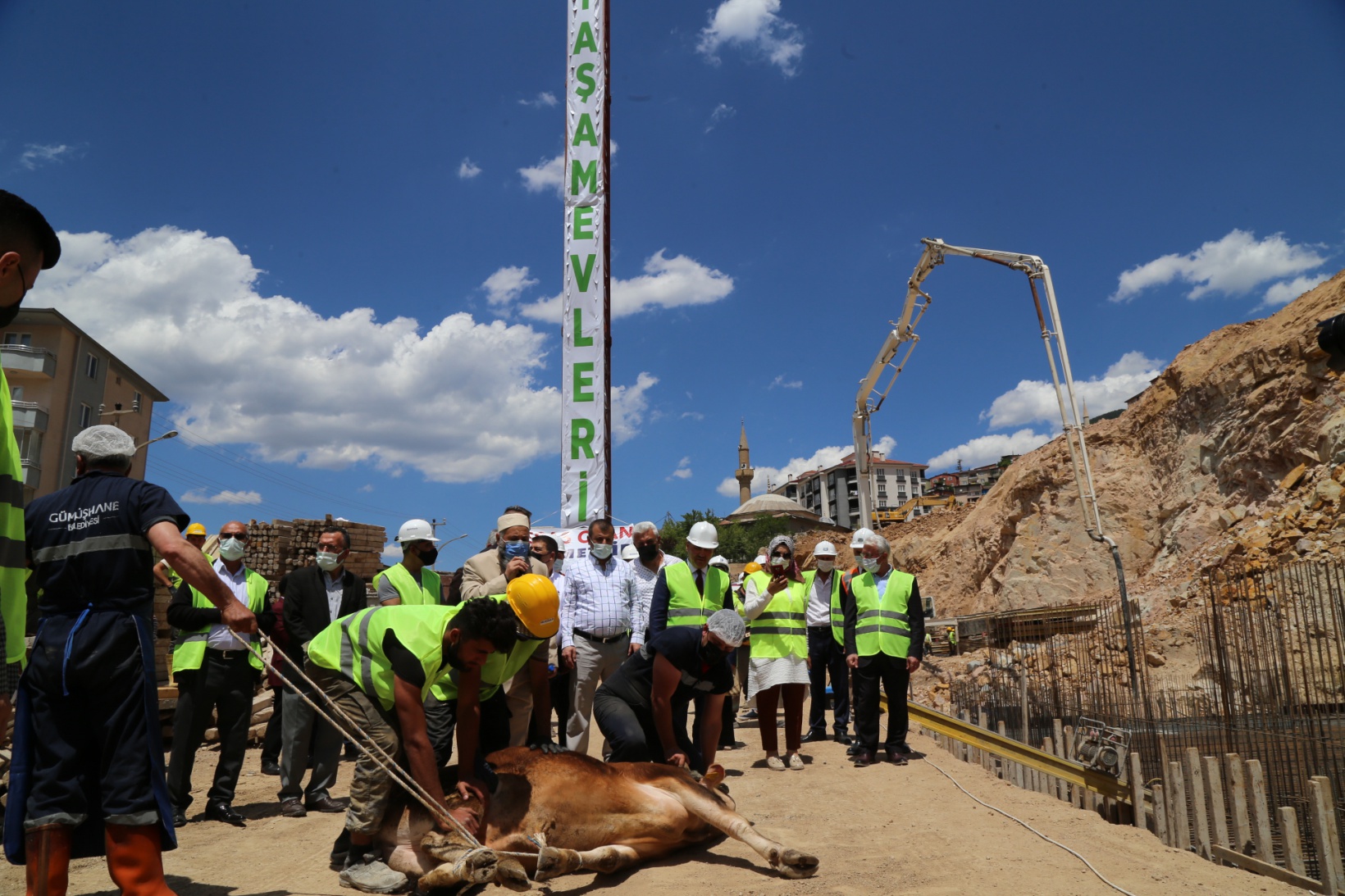 Yaşam evlerine ilk harç döküldü 9