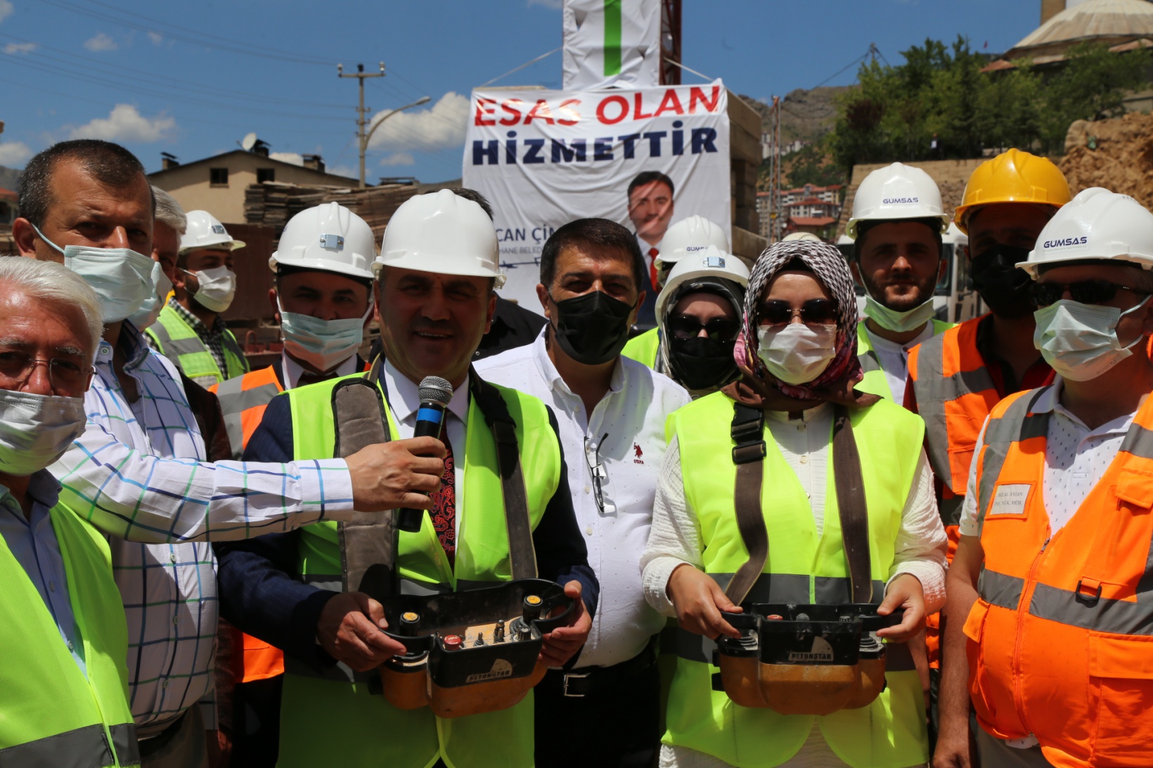 Yaşam evlerine ilk harç döküldü 3