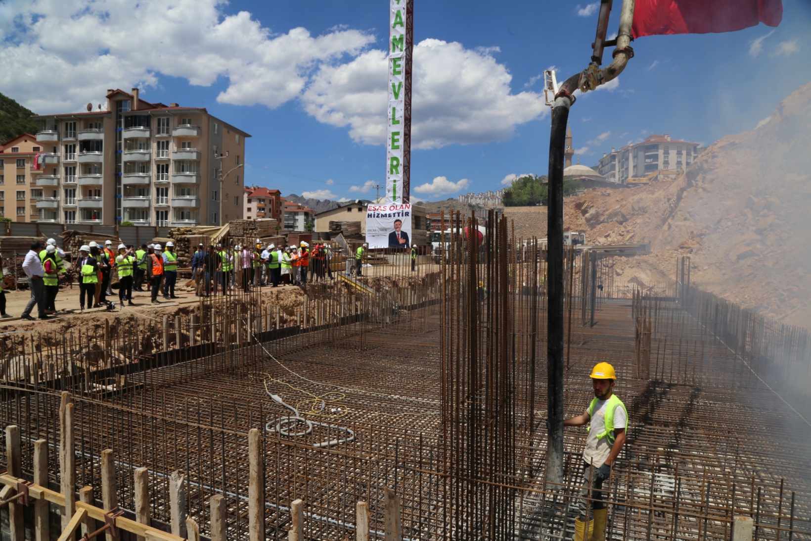 Yaşam evlerine ilk harç döküldü 8