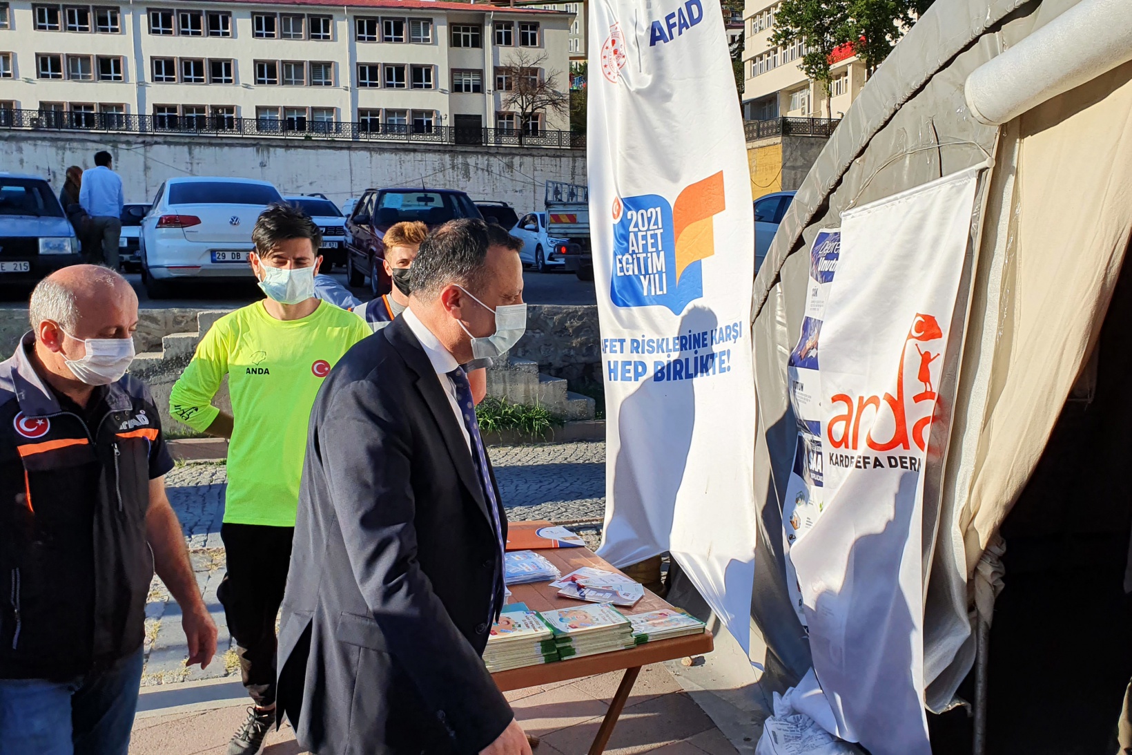 Vali Taşbilek afet farkındalık bilinci eğitimine dikkat çekti 5