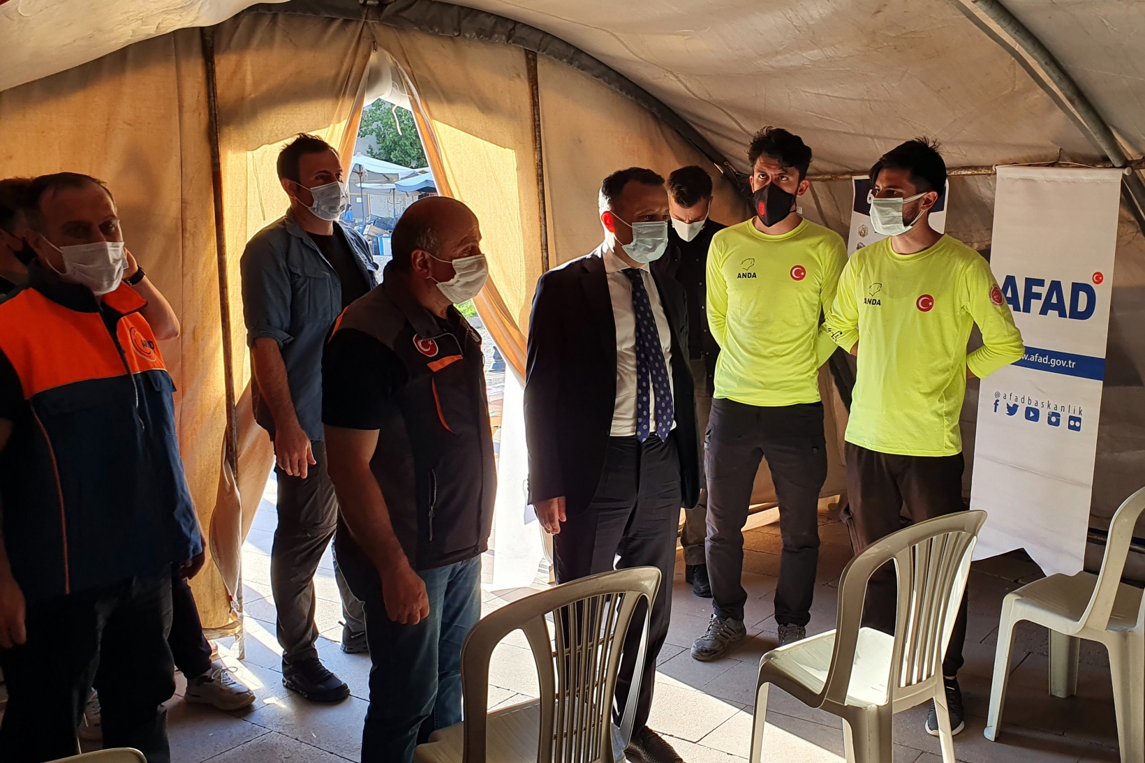 Vali Taşbilek afet farkındalık bilinci eğitimine dikkat çekti 2