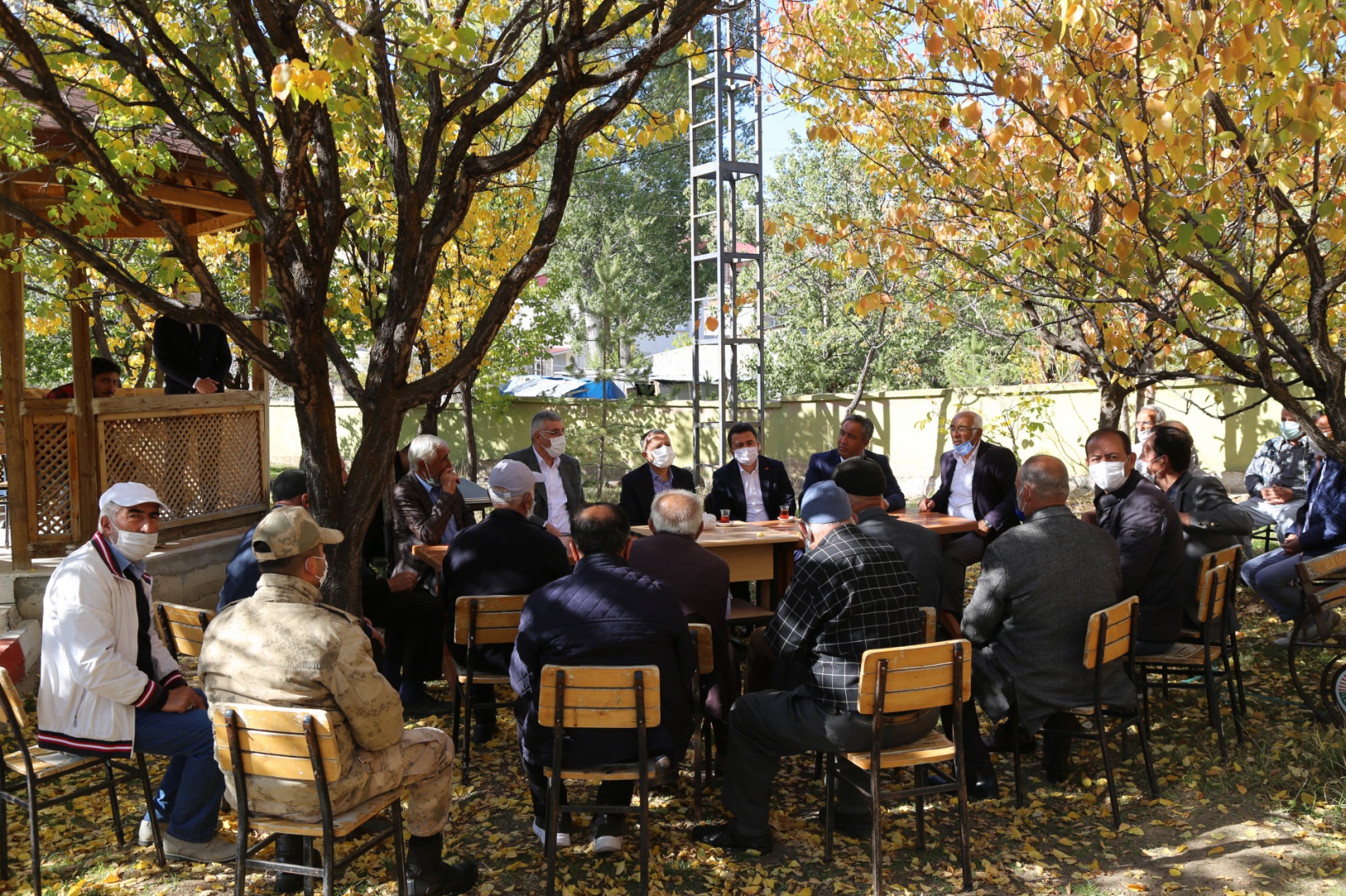 Vali Taşbilek Köse’de kuru fasulye hasadına katıldı 11