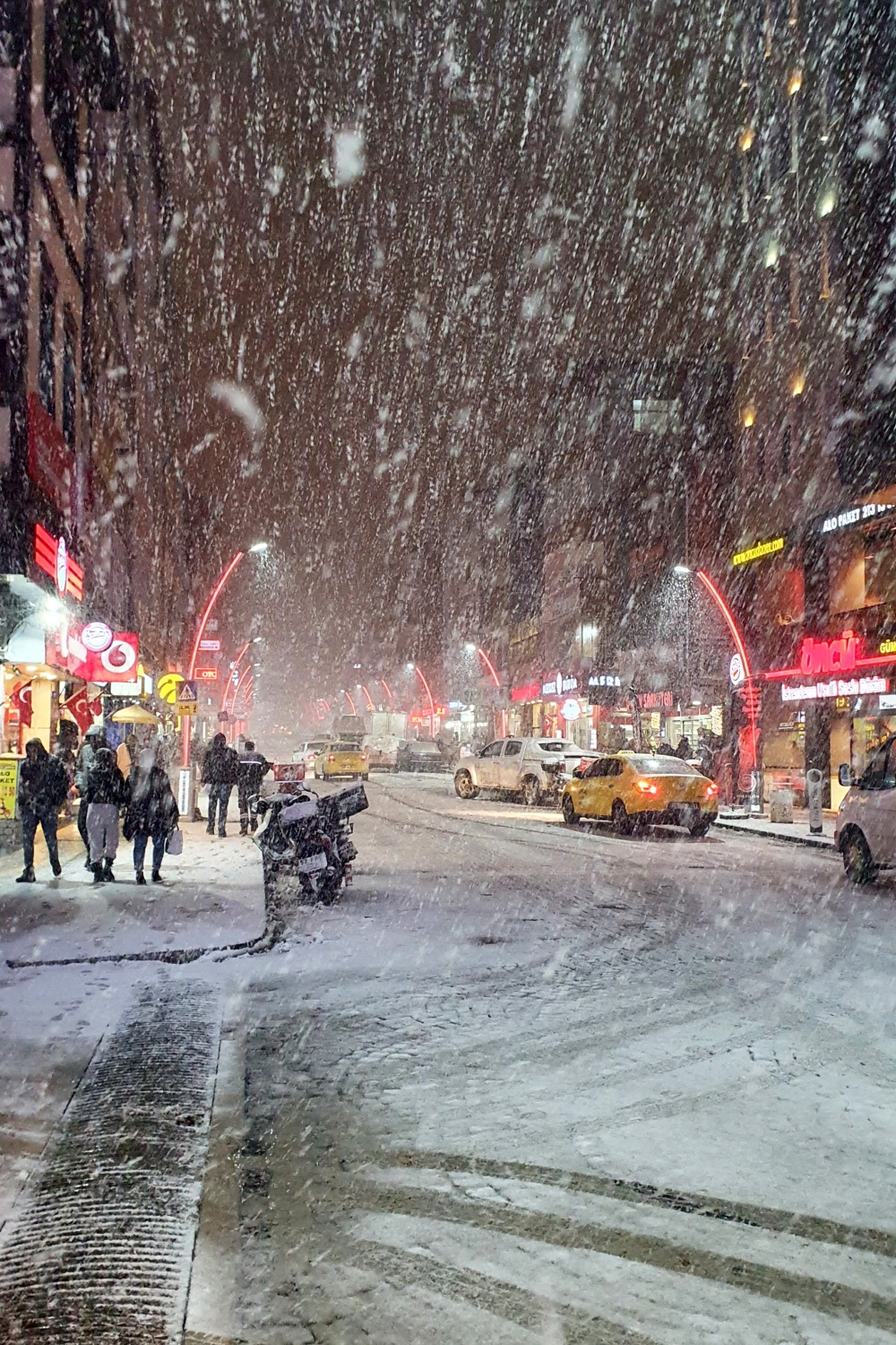 Gümüşhane kar yağışının ardından panayır alanına döndü 17