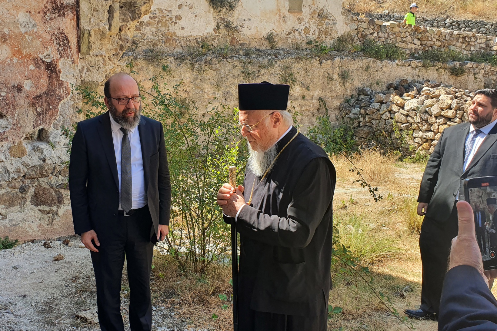 Fener Rum Patriği Bartholomeos Süleymaniye mahallesinde 1
