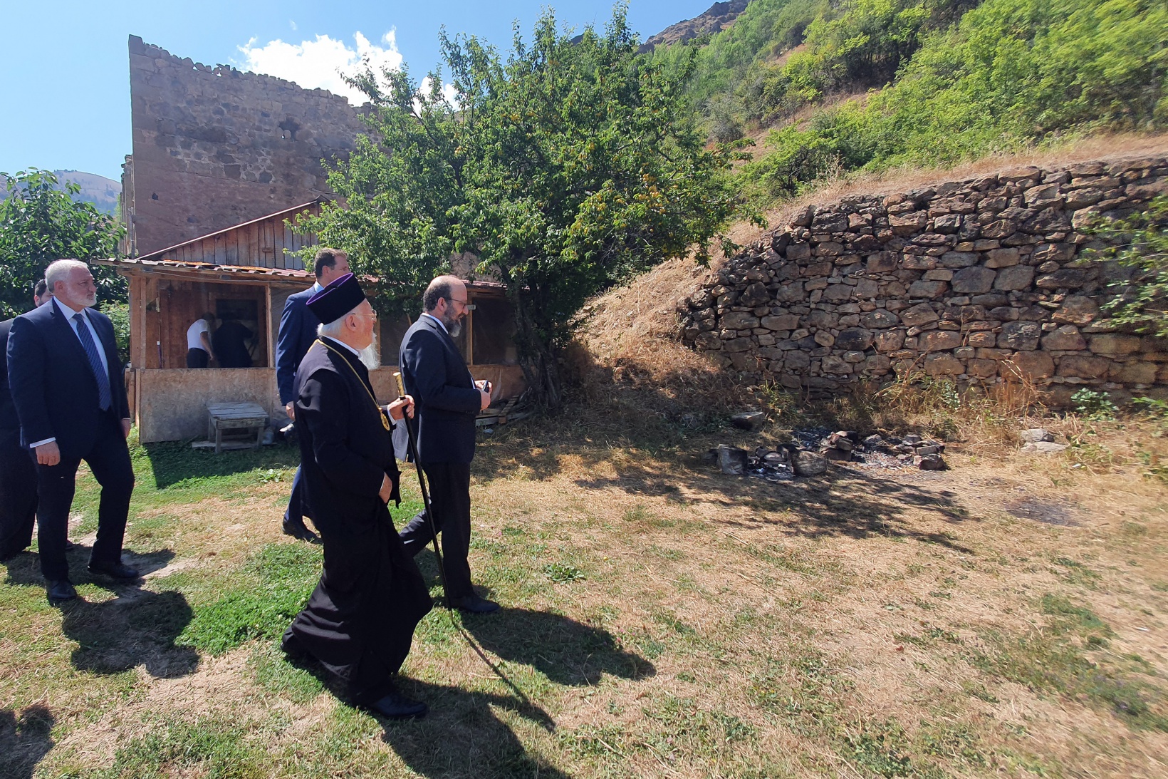 Fener Rum Patriği Bartholomeos Süleymaniye mahallesinde 12